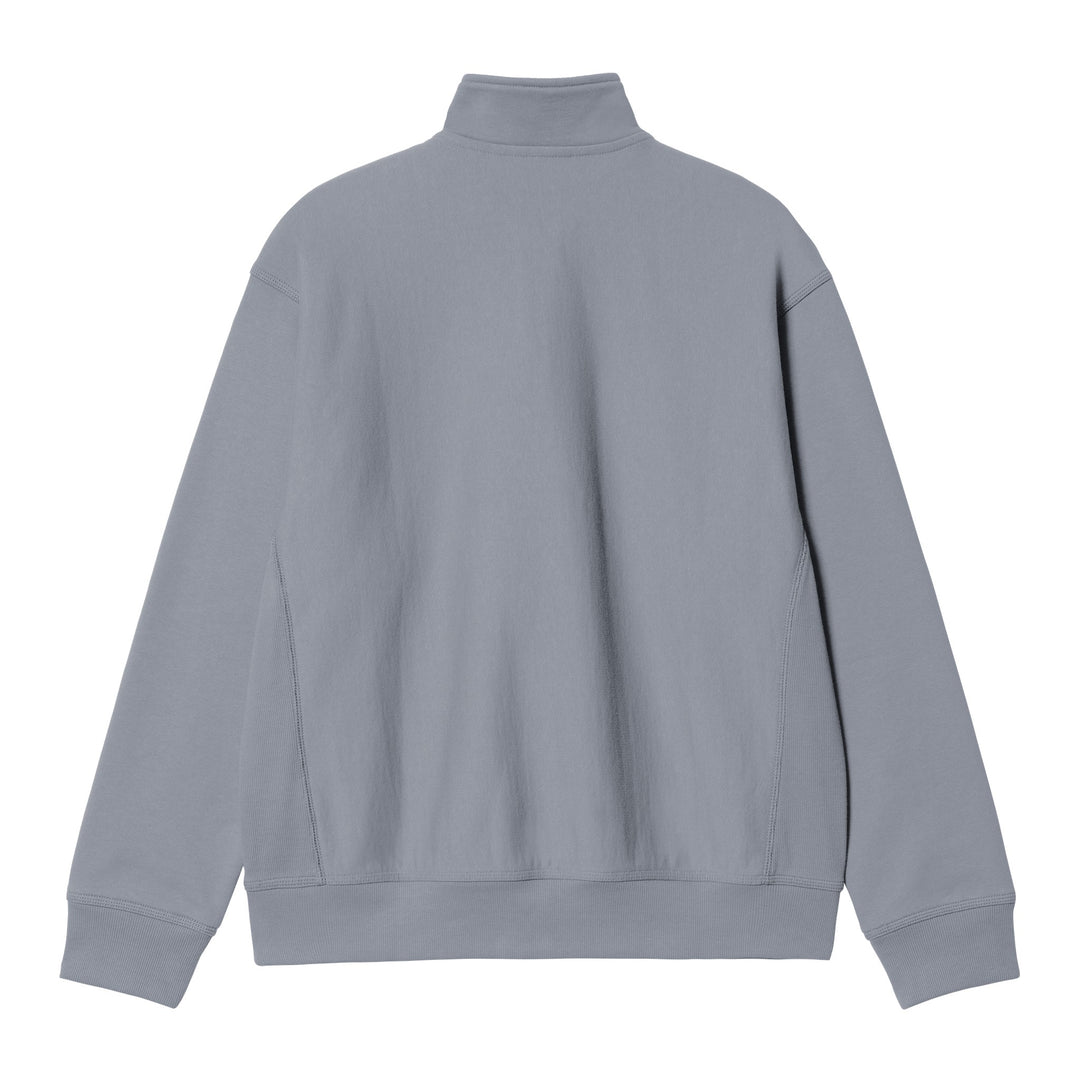 Half Zip American Script Sweat Shady Blue