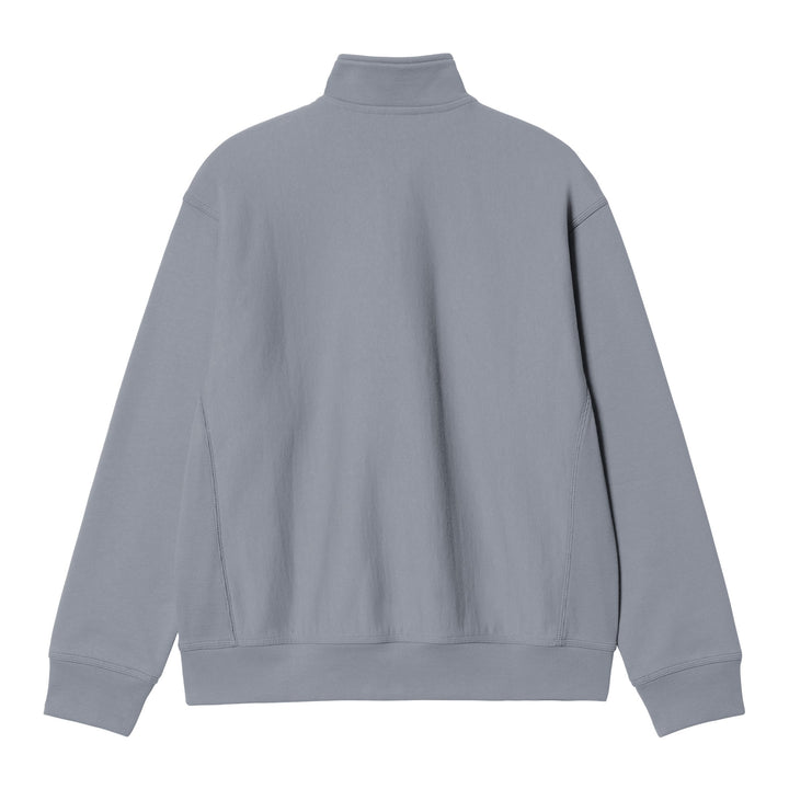 Half Zip American Script Sweat Shady Blue