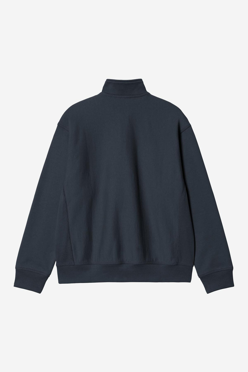 Half Zip American Script Sweat Deep Night - The Road 1380