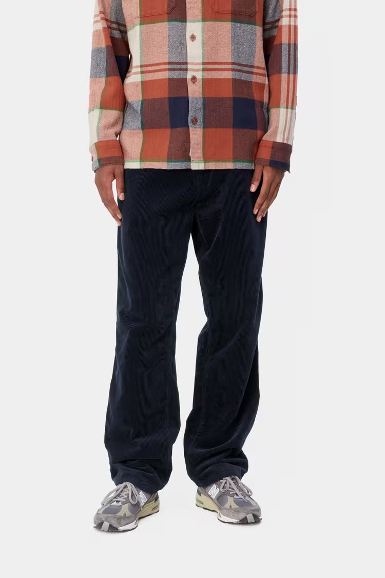 Simple Pant Dark Navy Rinsed - The Road 1380