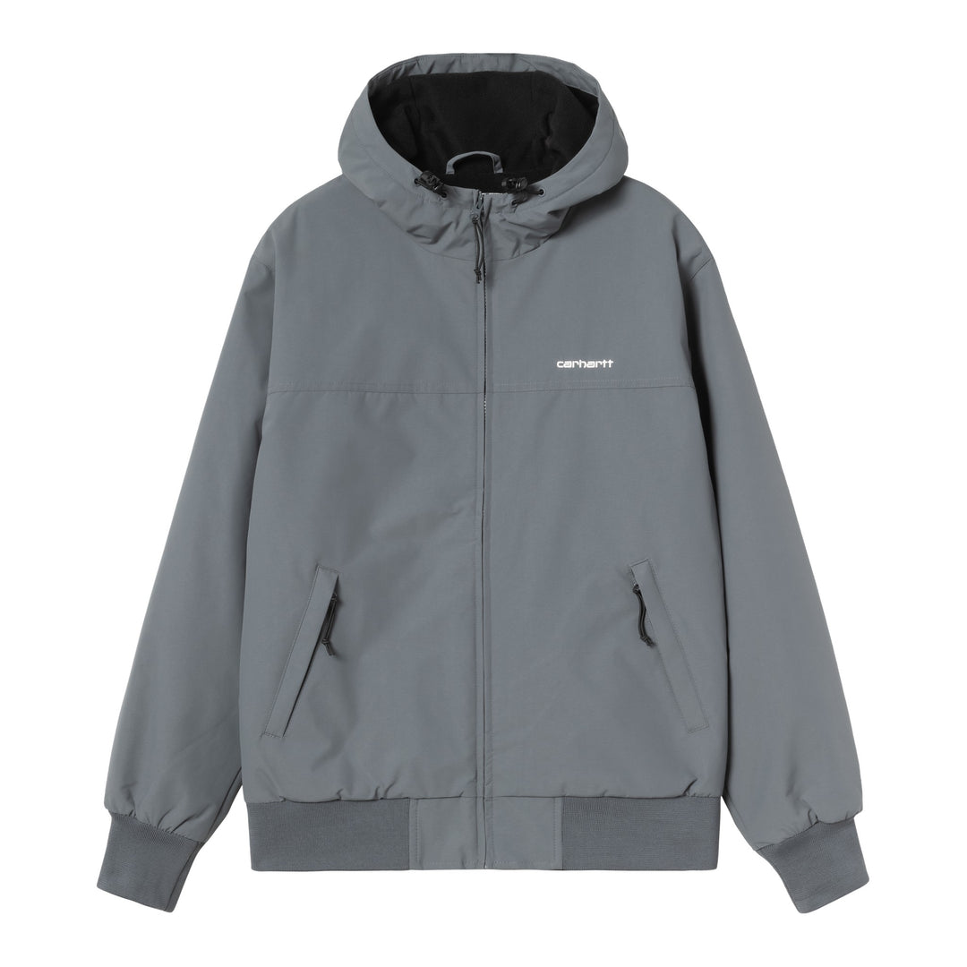Hooded Sail Jacket Styx / White