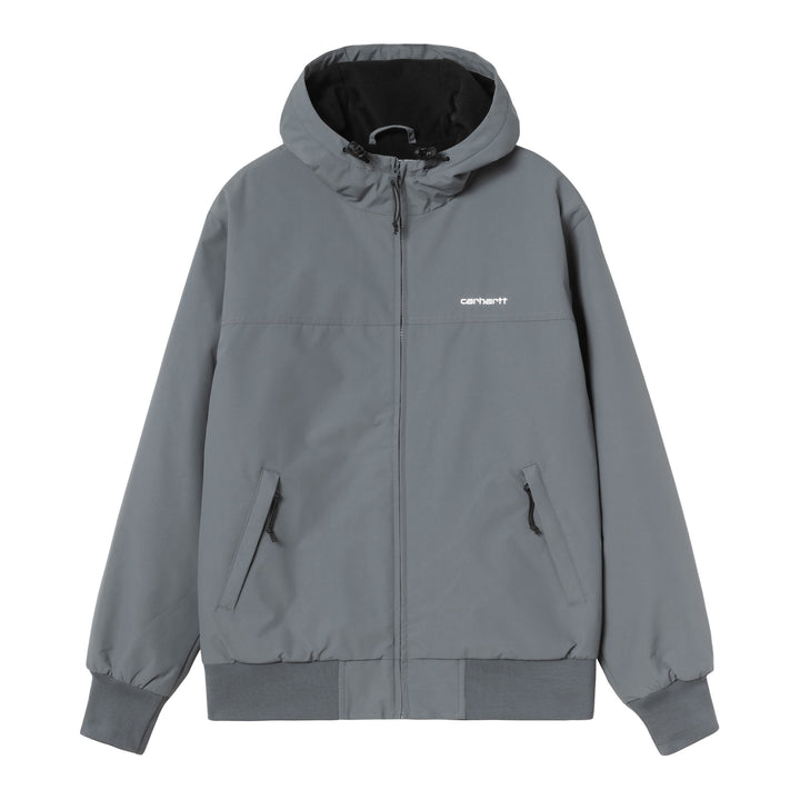 Hooded Sail Jacket Styx / White