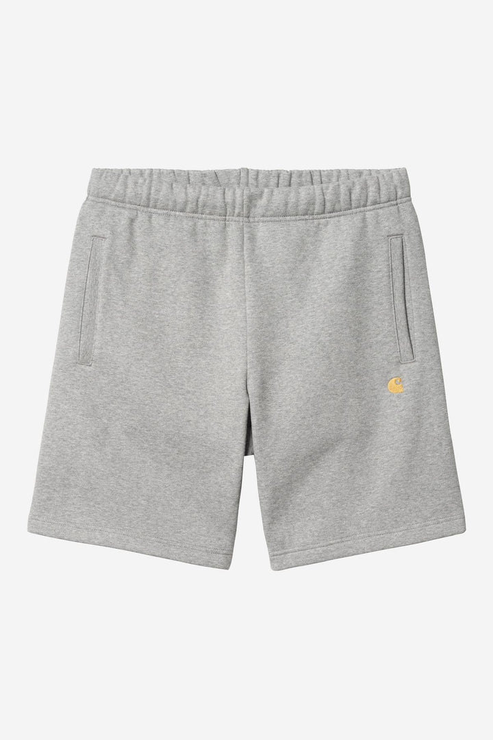 Chase Sweat Short Grey Heather / Gold