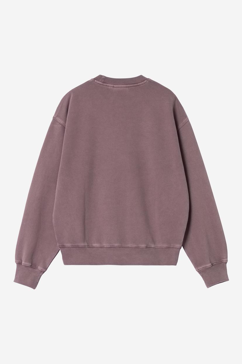 W' Nelson Sweatshirt Phlox / Garment Dyed
