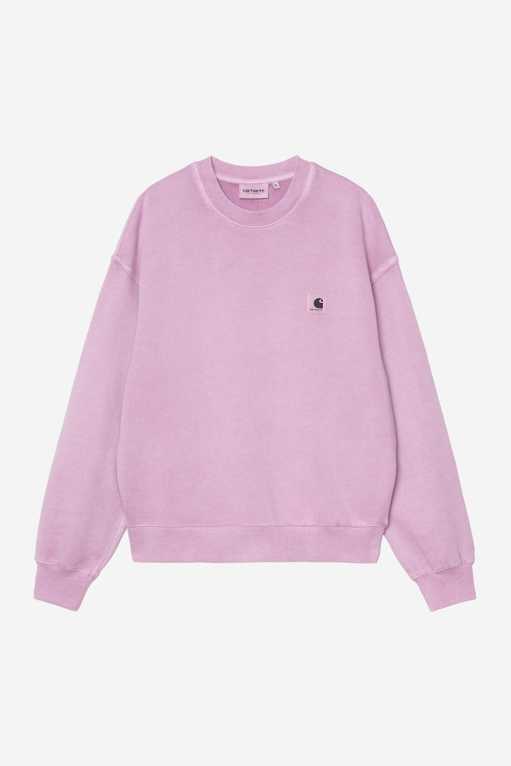 W' Nelson Sweat Gentle Purple, Garment Dyed - The Road 1380