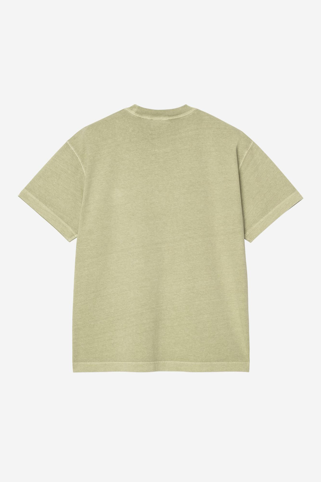 S/S Nelson T-shirt Gentle Green, Garment Dyed - The Road 1380