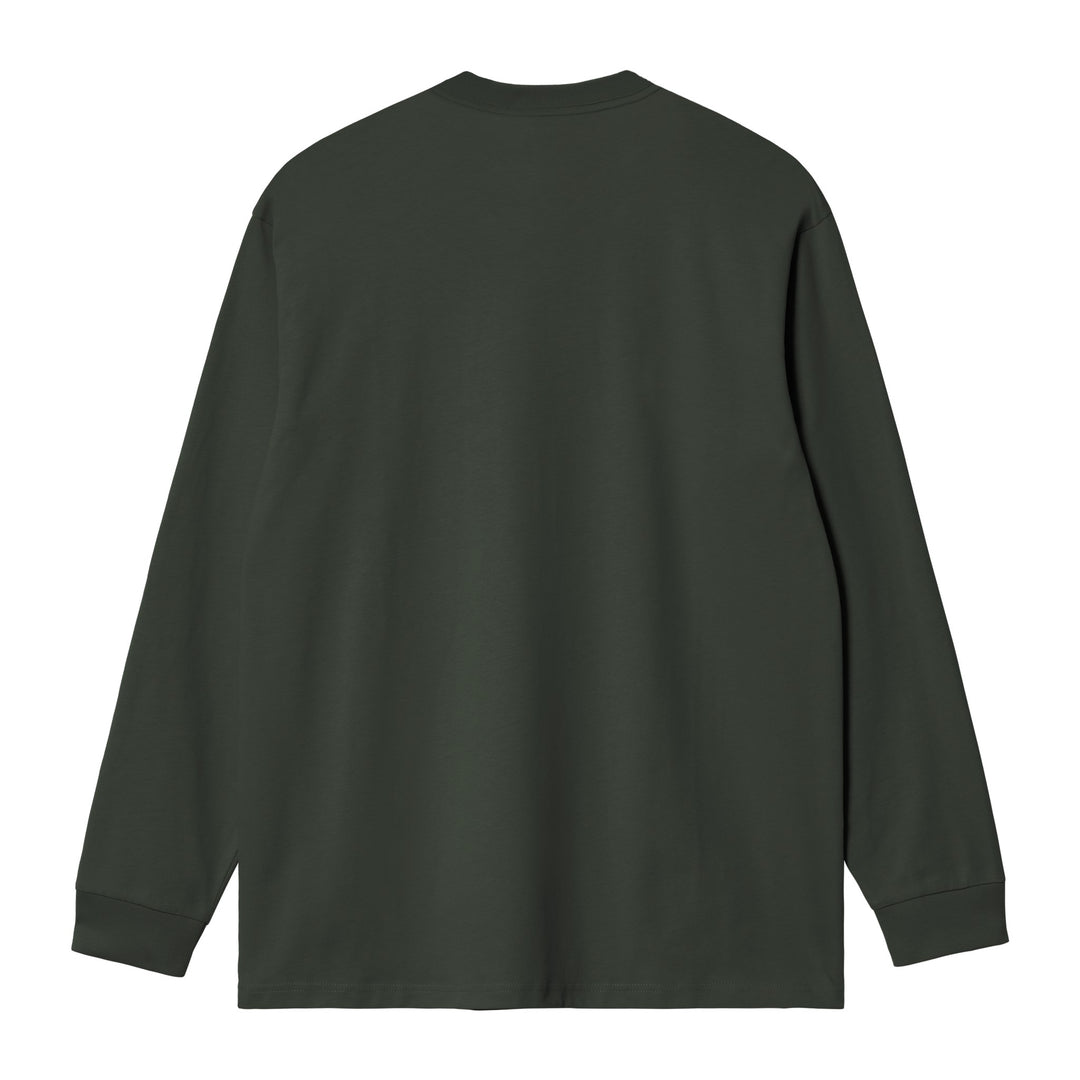 L/S American Script T-shirt Raven