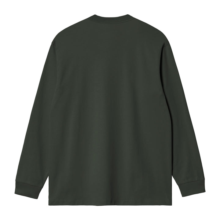 L/S American Script T-shirt Raven