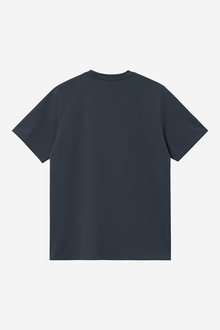 S/S American Script T-shirt Deep Night