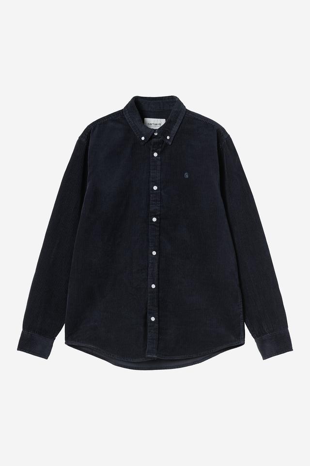 L/S Madison Cord Shirt Dark Navy / Dark Navy