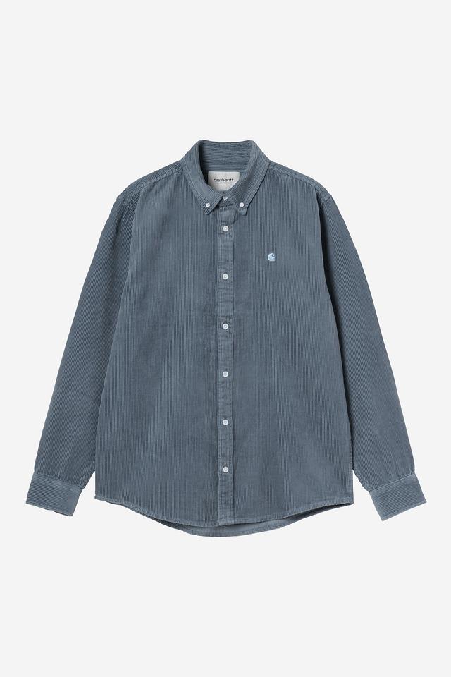 L/S Madison Cord Shirt Angelite / Angelite