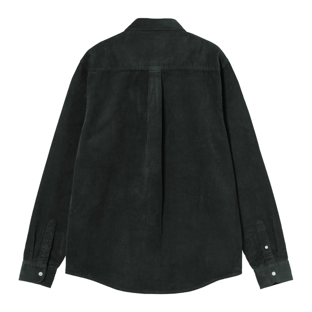 L/S Madison Cord Shirt Raven