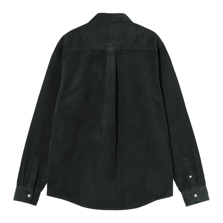 L/S Madison Cord Shirt Raven