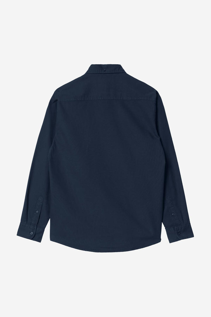 L/S Bolton Shirt Dark Navy