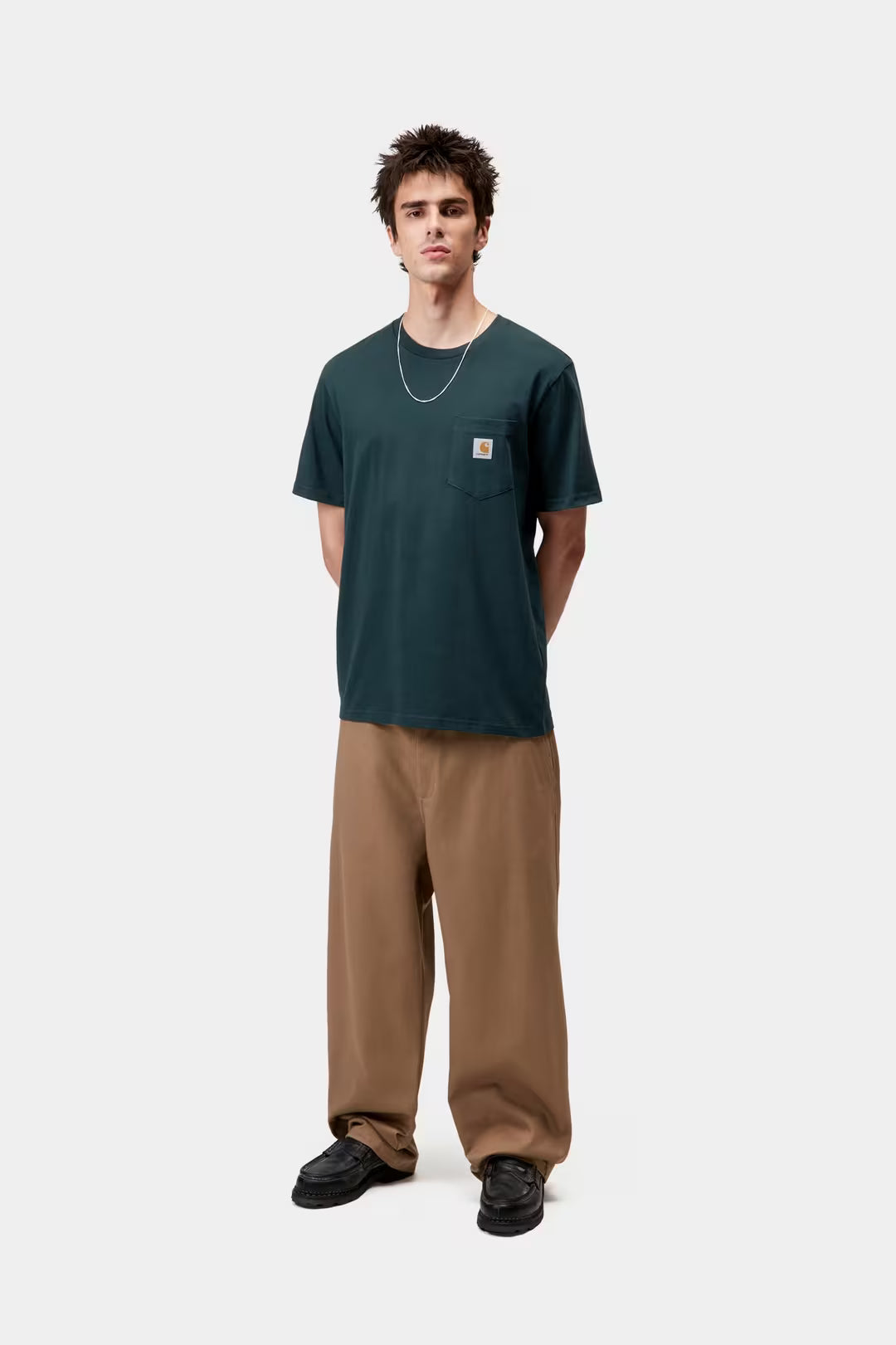 S/S Pocket T-shirt Deep Lagoon