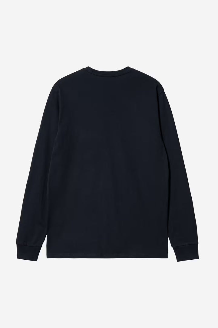 L/S Pocket T-shirt Dark Navy