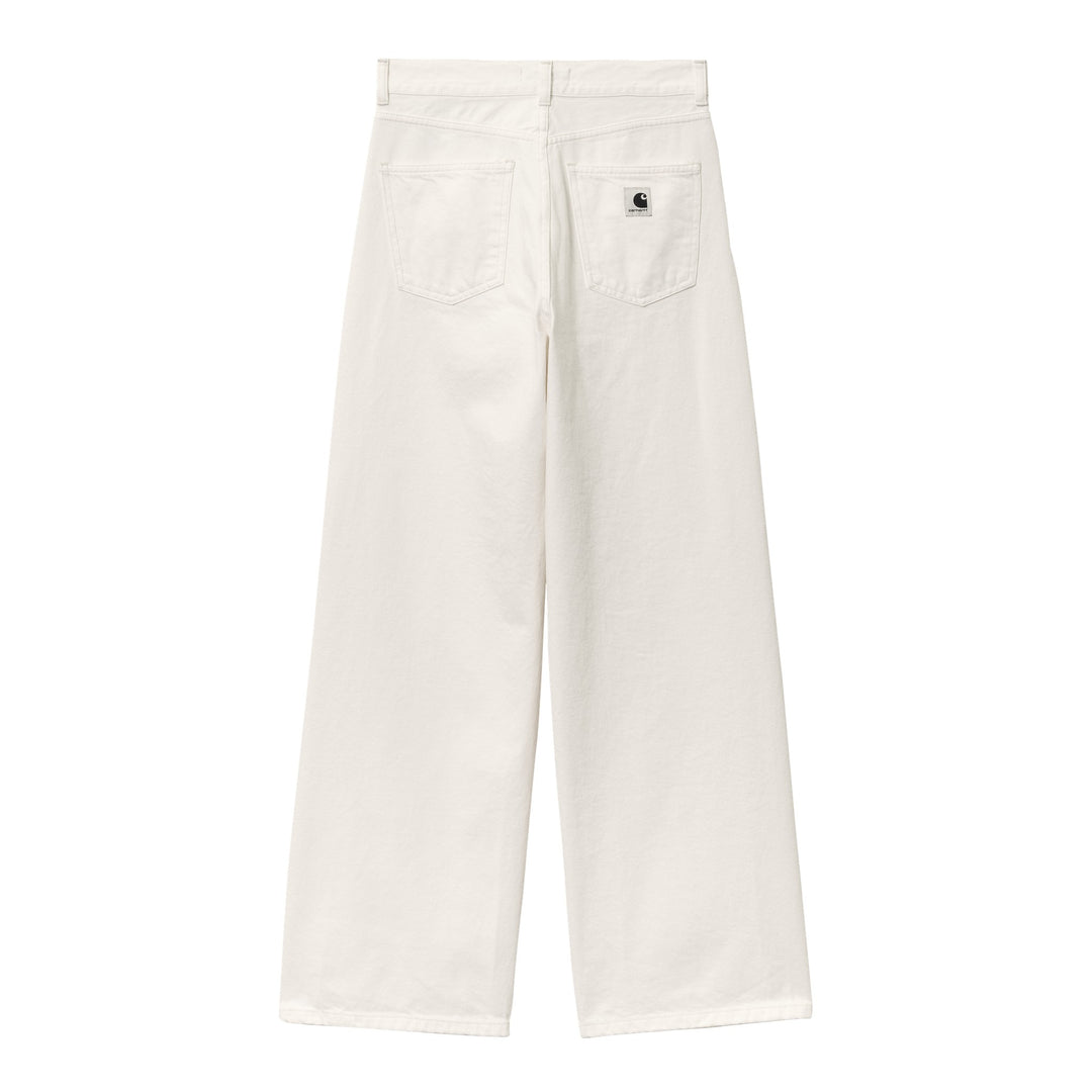 W' Jane Pant White Rinsed