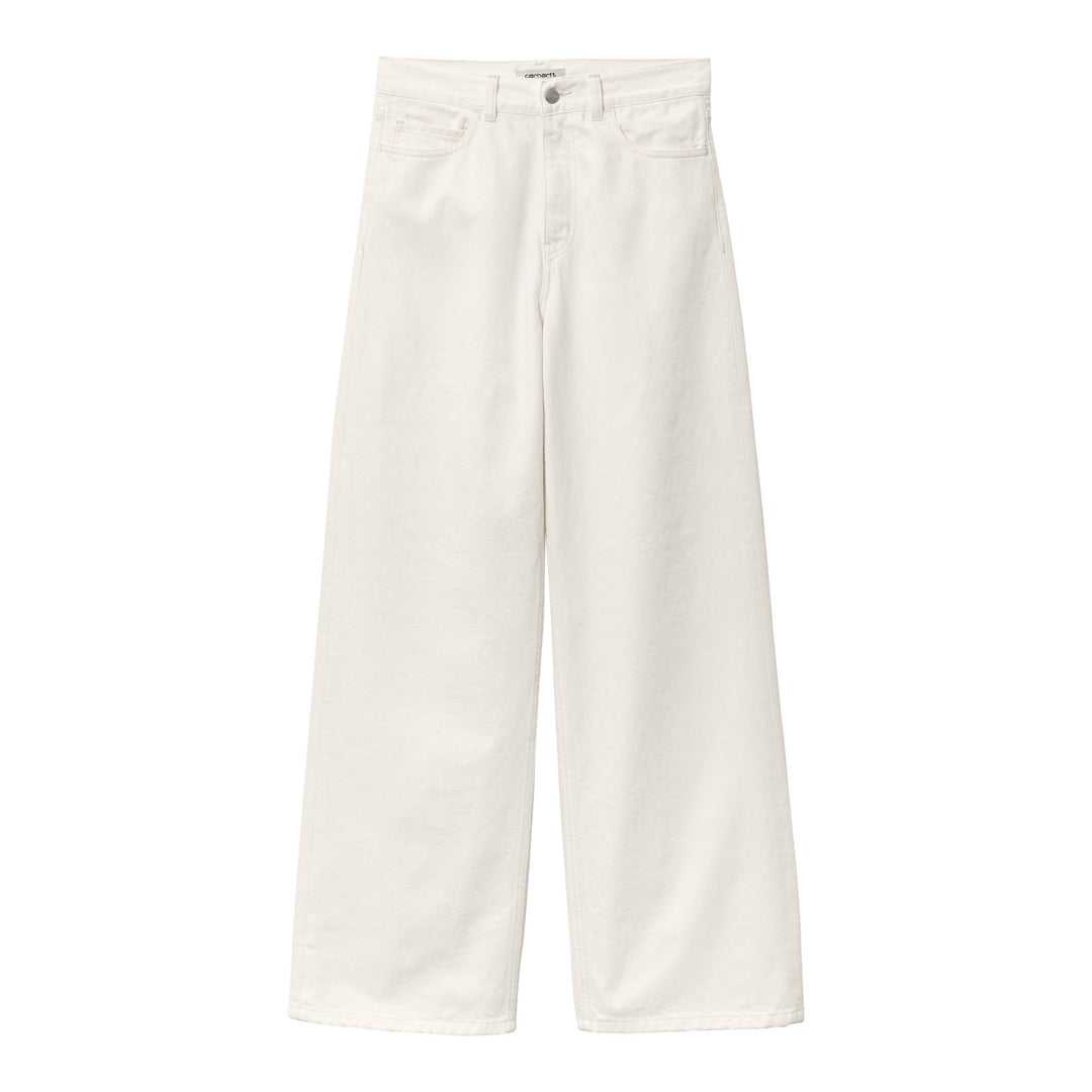W' Jane Pant White Rinsed