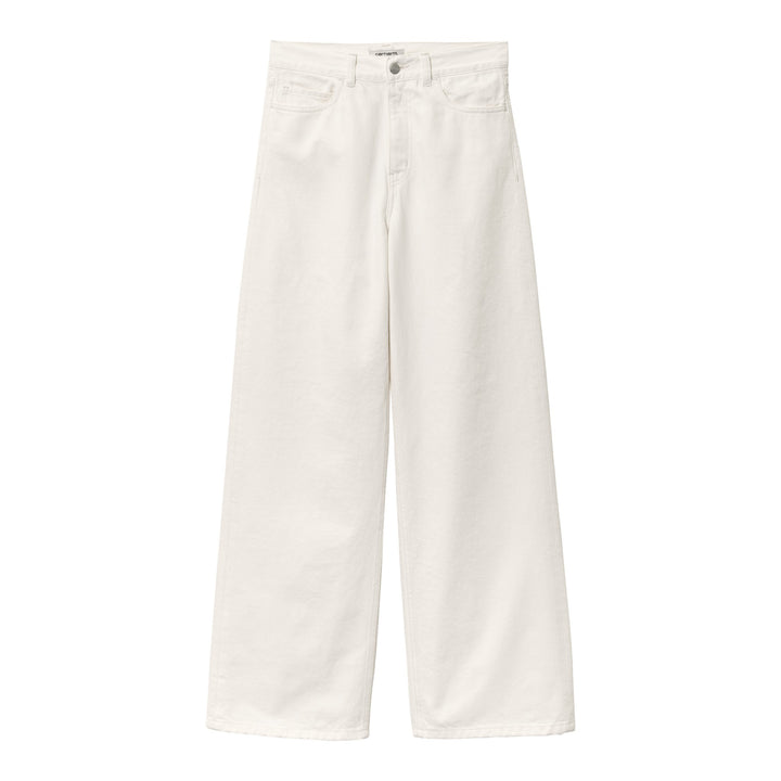 W' Jane Pant White Rinsed