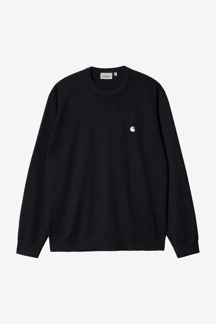 Madison Sweater Dark Navy / Wax