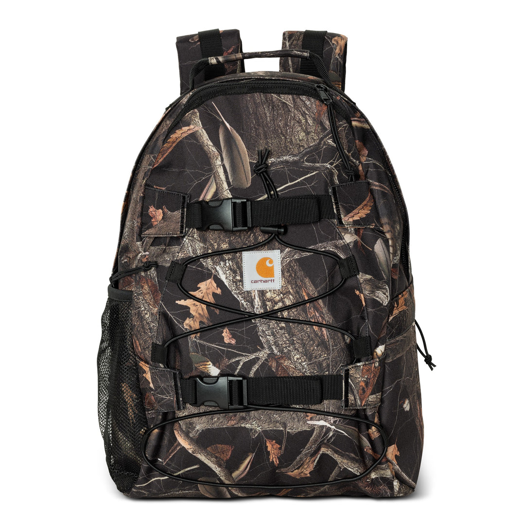 Kickflip Backpack Camo Feather Tree, Black