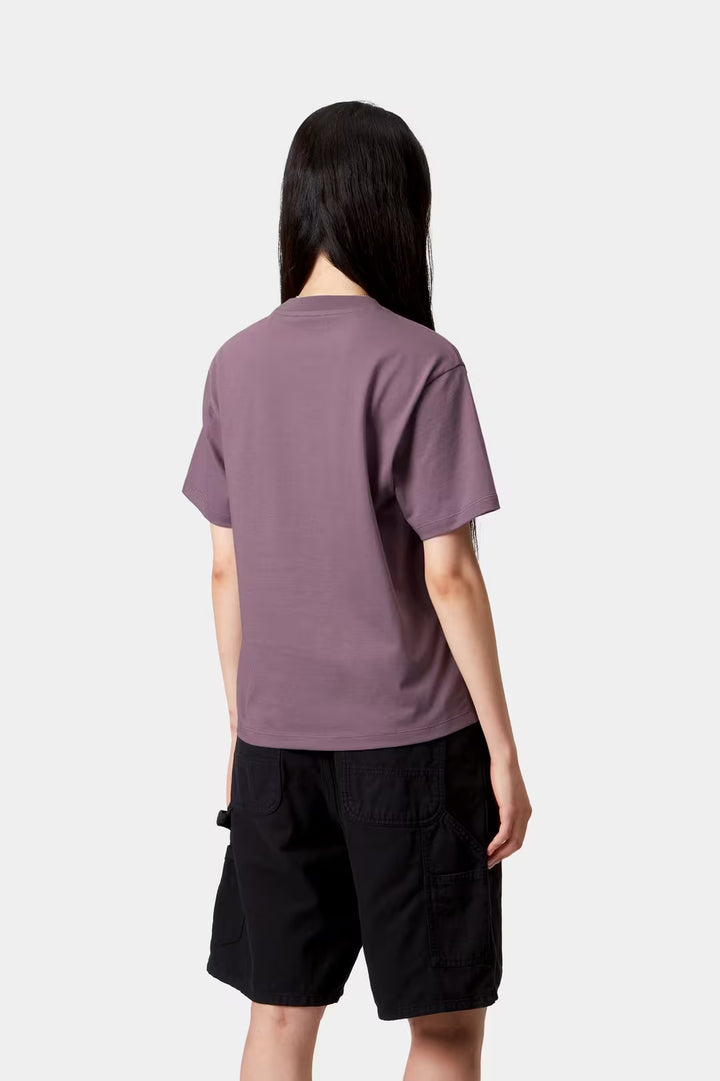 W' S/S Pocket T-shirt Phlox
