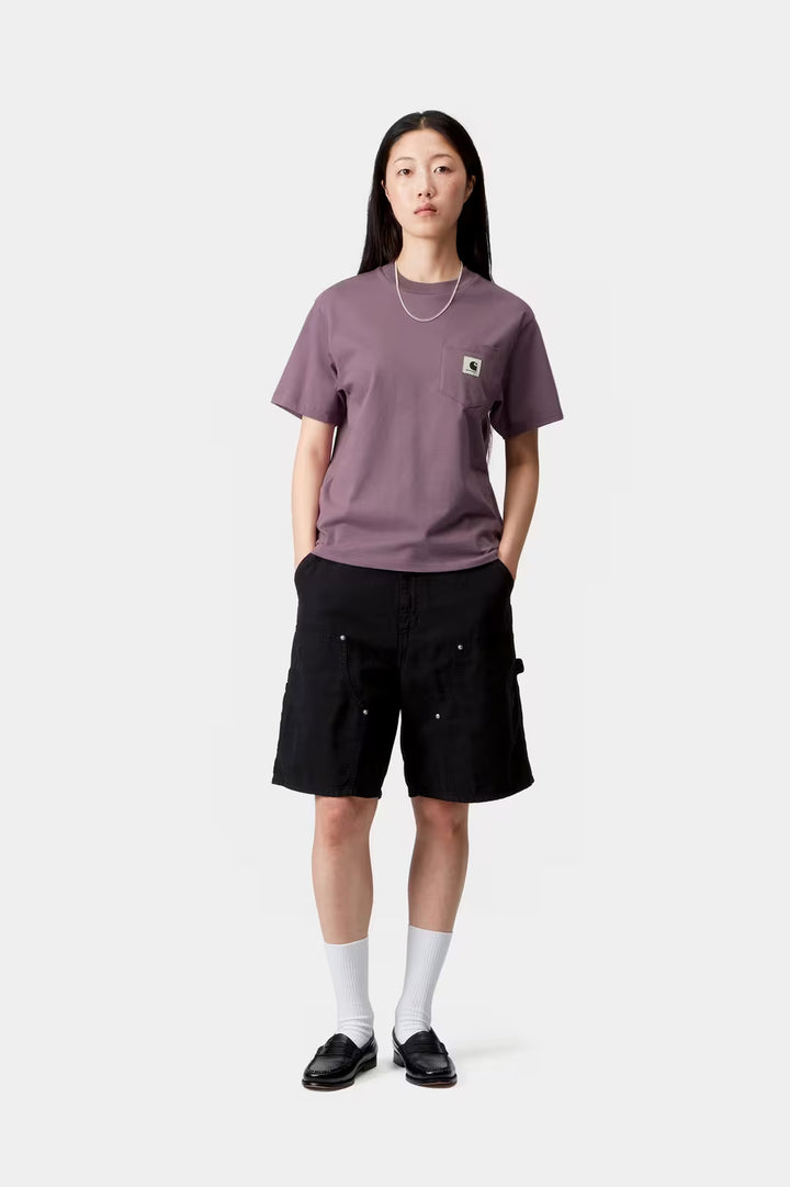 W' S/S Pocket T-shirt Phlox