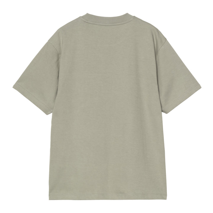 W' S/S Pocket T-shirt Shady Green