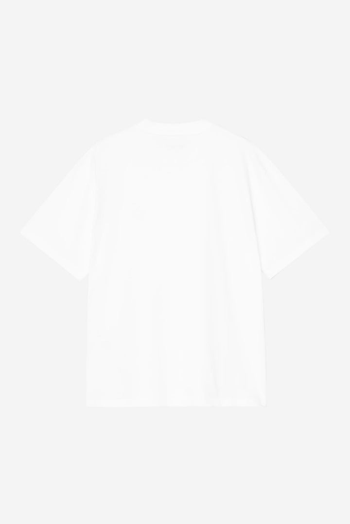 W' S/S Heart Patch T-shirt White / Red / ---