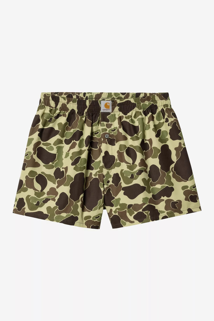 Cotton Boxer Camo Duck, Green