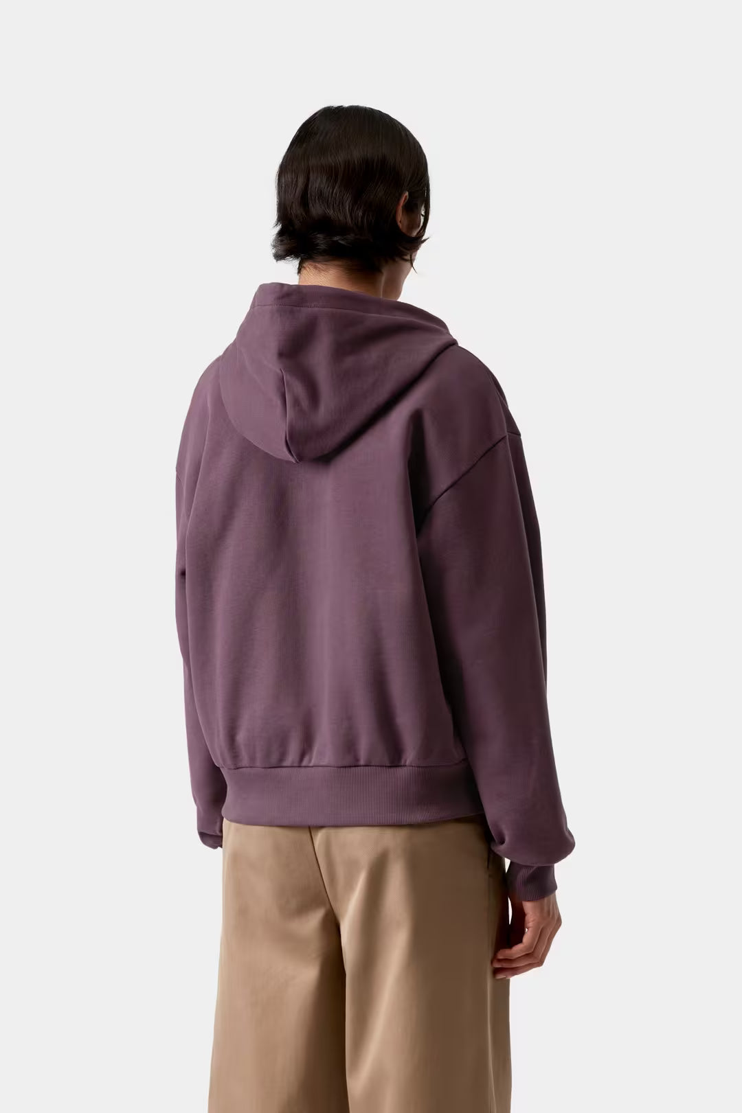 W' Hooded Casey Jacket Cozy Purple / Silver