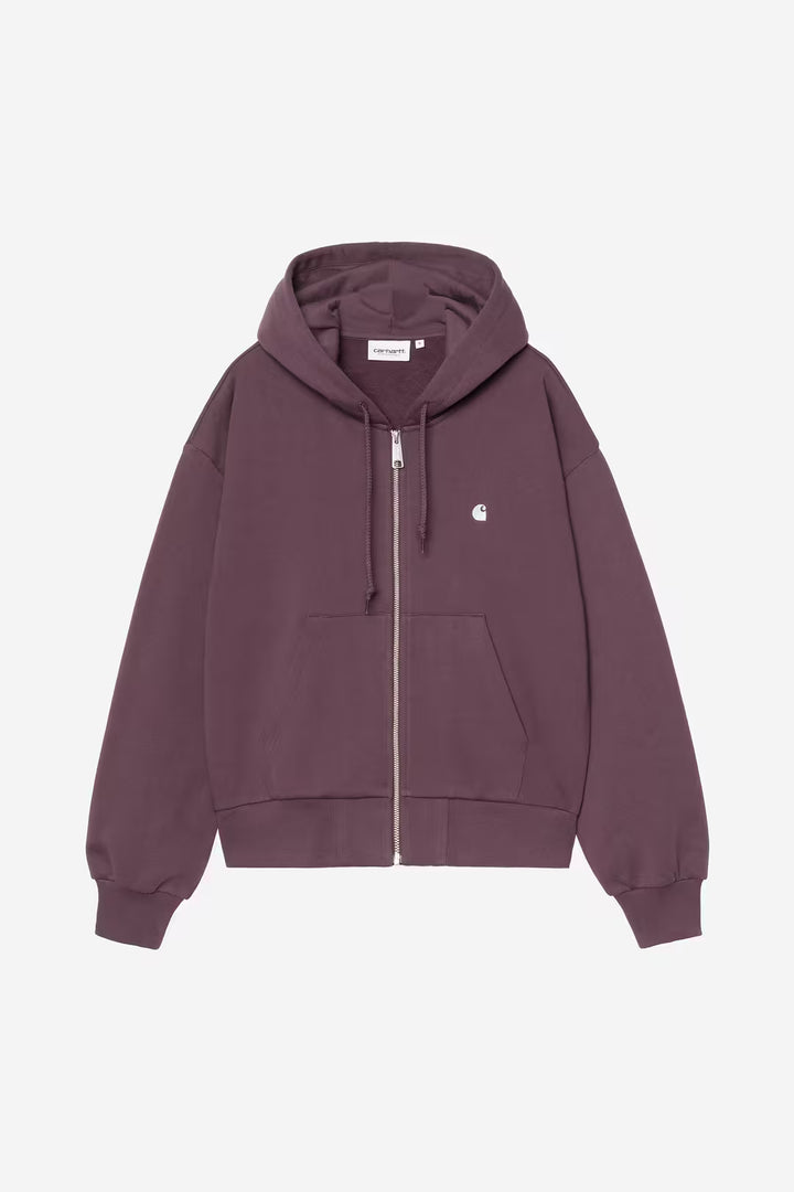 W' Hooded Casey Jacket Cozy Purple / Silver