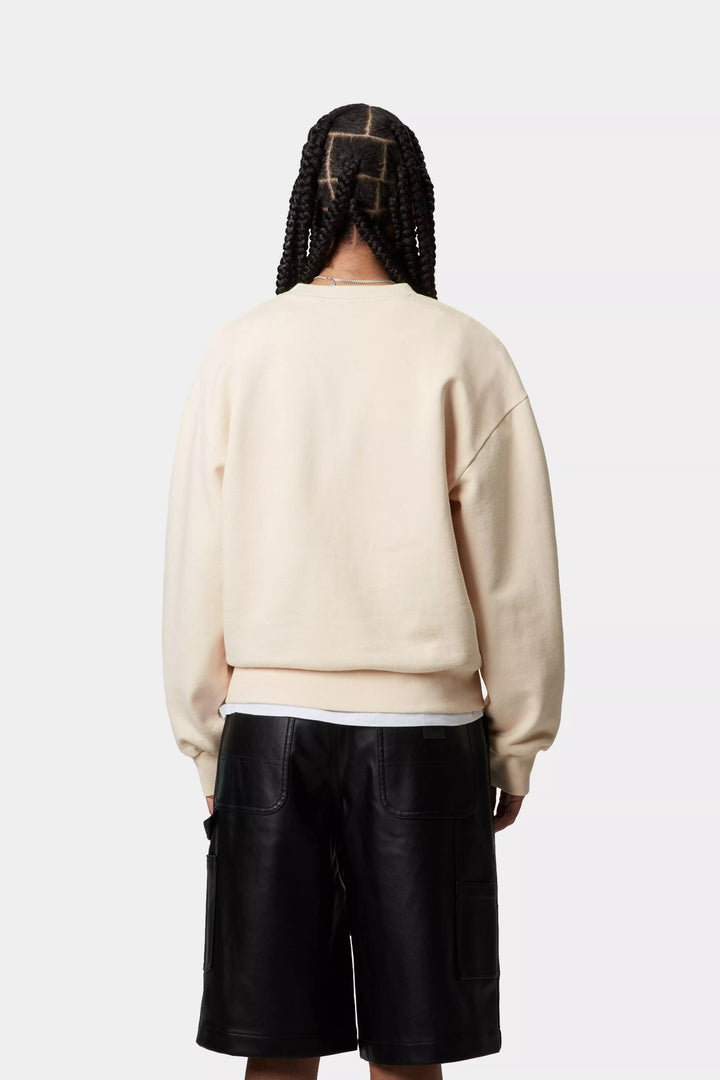 W' Casey Sweatshirt Natural / Silver