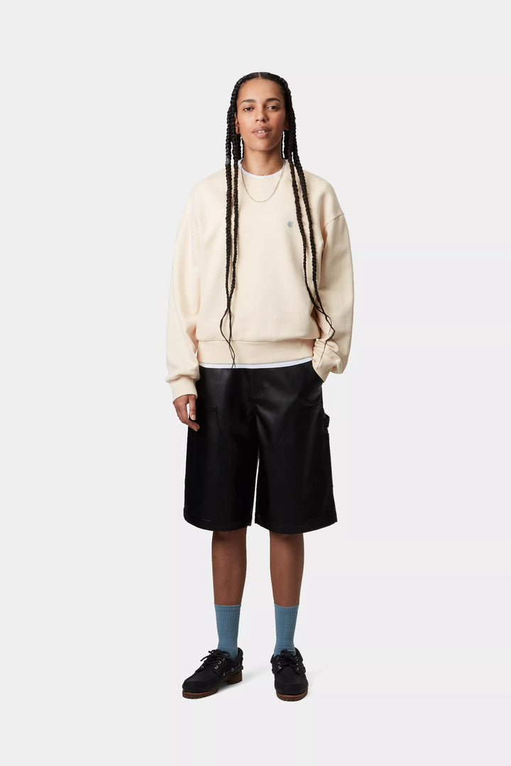 W' Casey Sweatshirt Natural / Silver