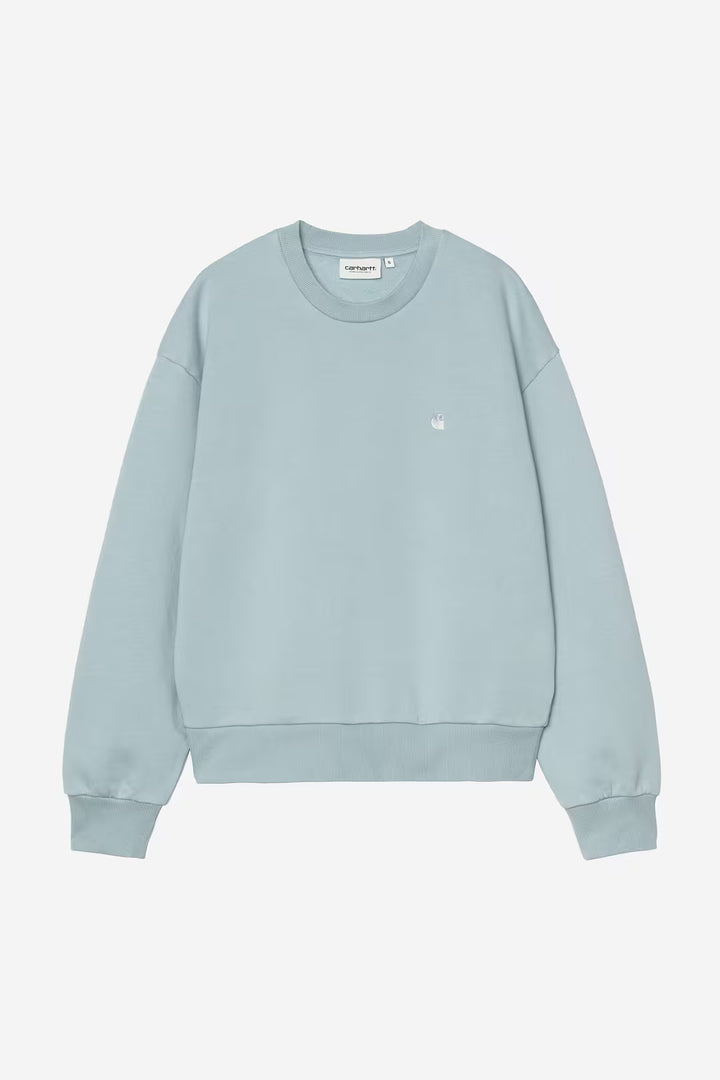 W' Casey Sweatshirt Tourmaline / Silver - The Road 1380