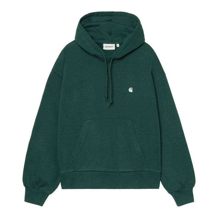 W' Hooded Casey Sweatshirt Dark Fir / Silver
