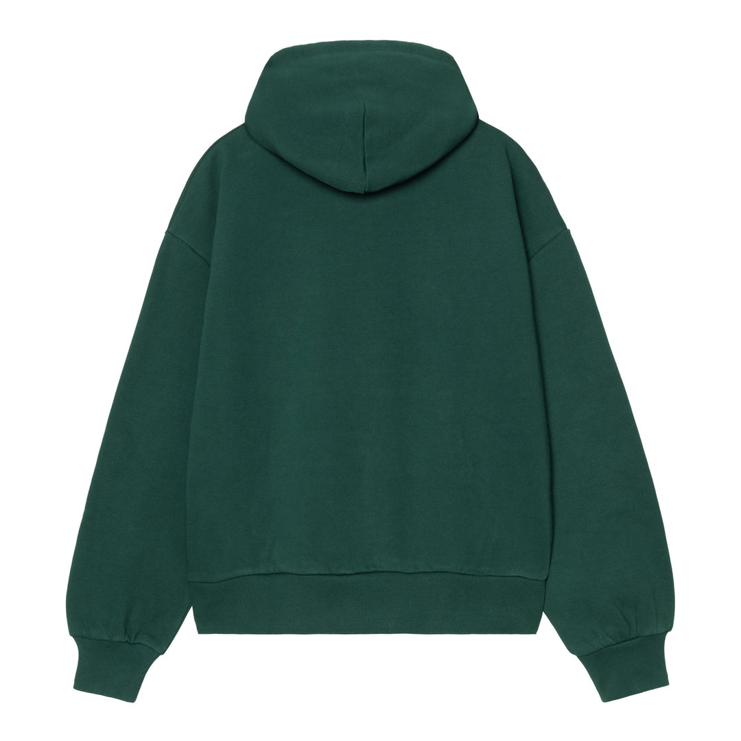 W' Hooded Casey Sweatshirt Dark Fir / Silver