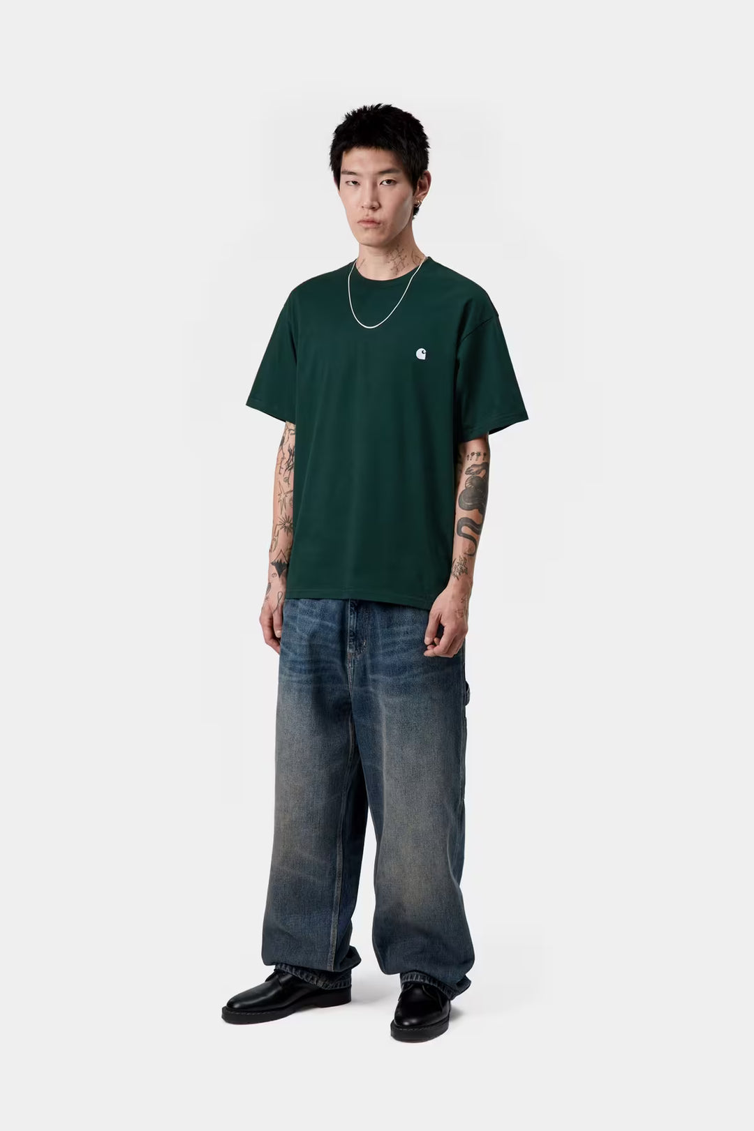 S/S Madison T-shirt Dark Fir / Wax