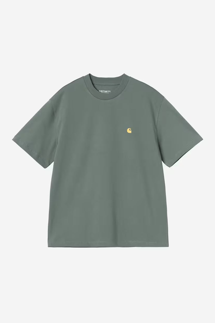 W' S/S Chase T-shirt Velvet Green / Gold
