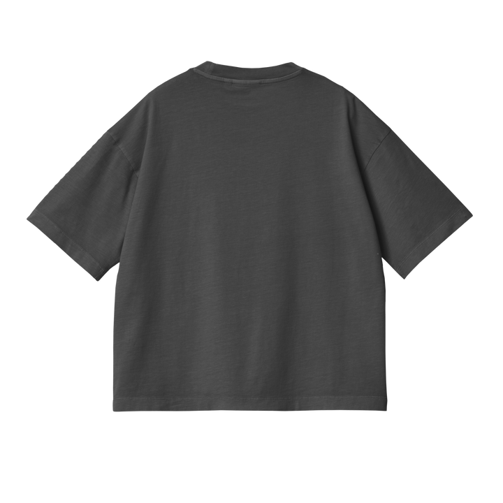 W' S/S Nelson T-shirt Graphite / Garment Dyed - The Road 1380