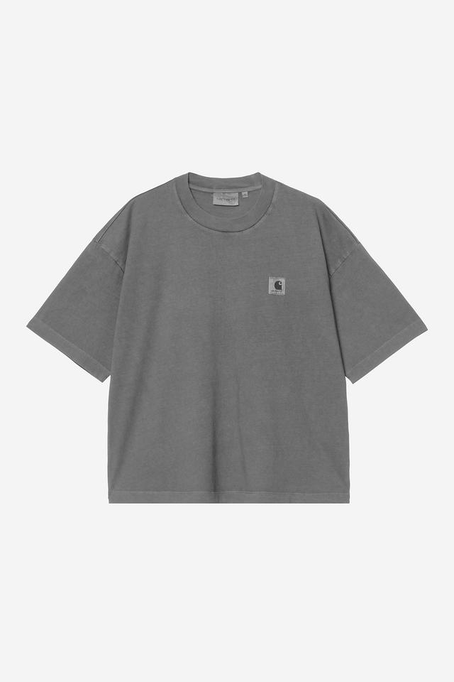 W' S/S Nelson T-shirt Black Garment Dyed