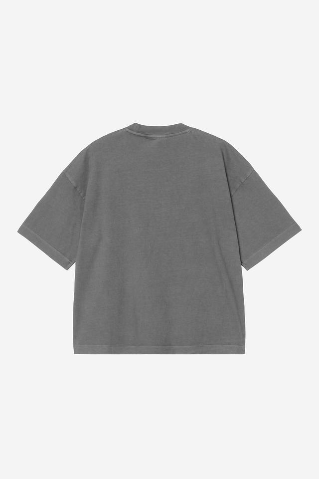 W' S/S Nelson T-shirt Black Garment Dyed