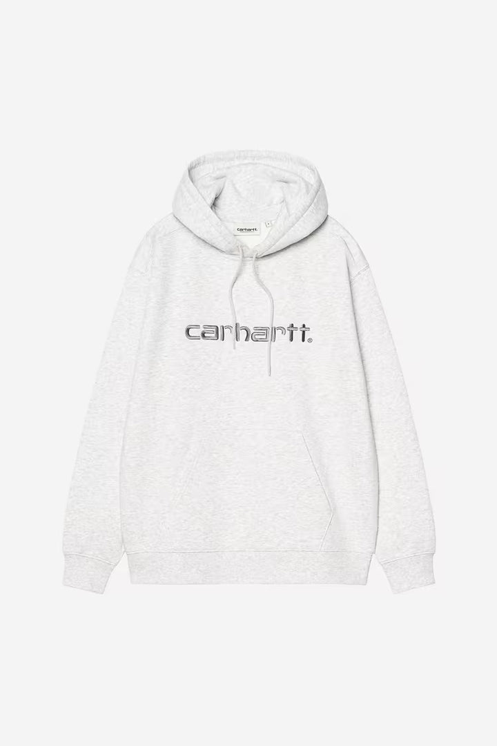 W' Hooded Carhartt Sweatshirt Ash Heather / Citadel
