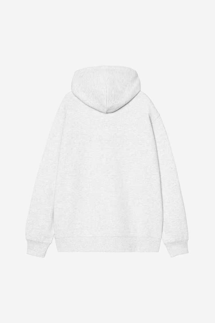 W' Hooded Carhartt Sweatshirt Ash Heather / Citadel
