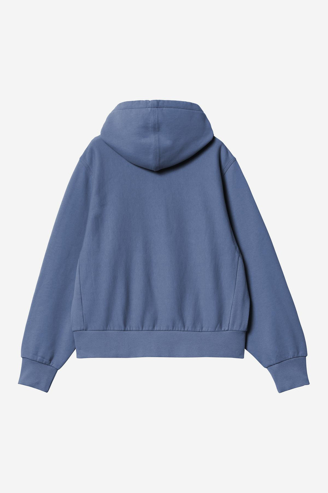 Hooded Label Script Sweat Blue
