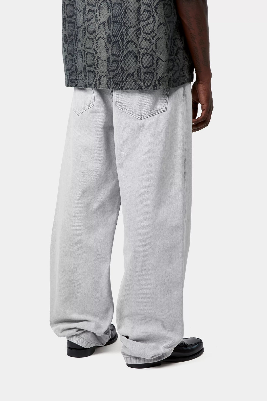 Landon Pant Black / Chalk Wash - The Road 1380