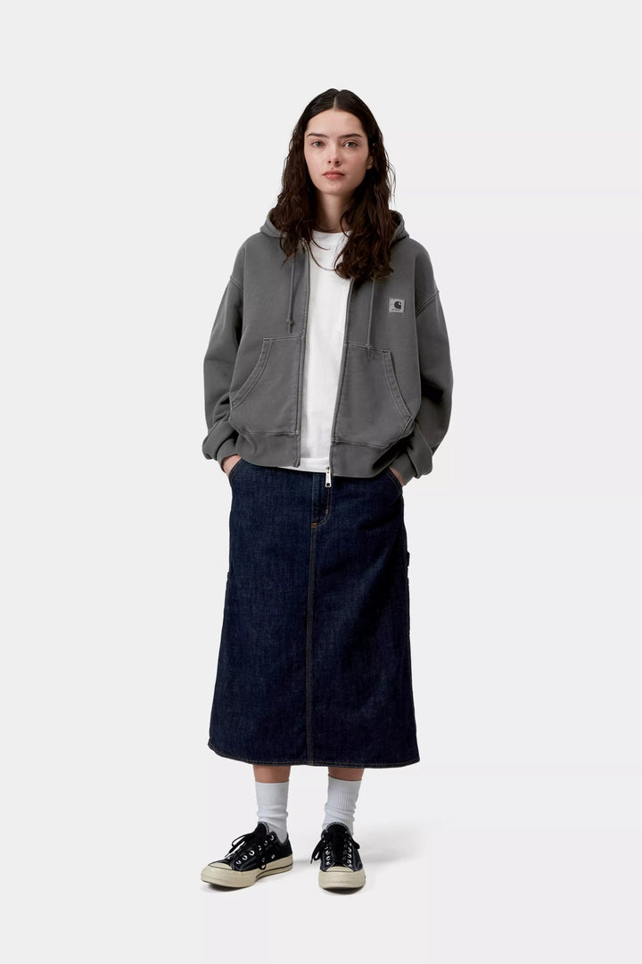 W' Hooded Nelson Jacket Stone, Garment Dyed - The Road 1380
