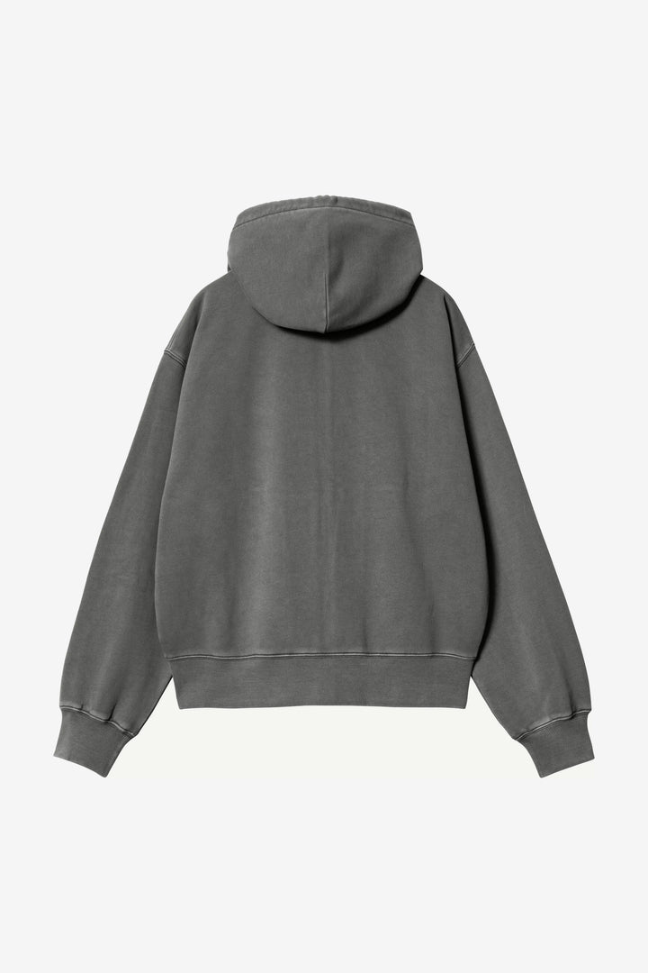 W' Hooded Nelson Jacket Stone, Garment Dyed - The Road 1380