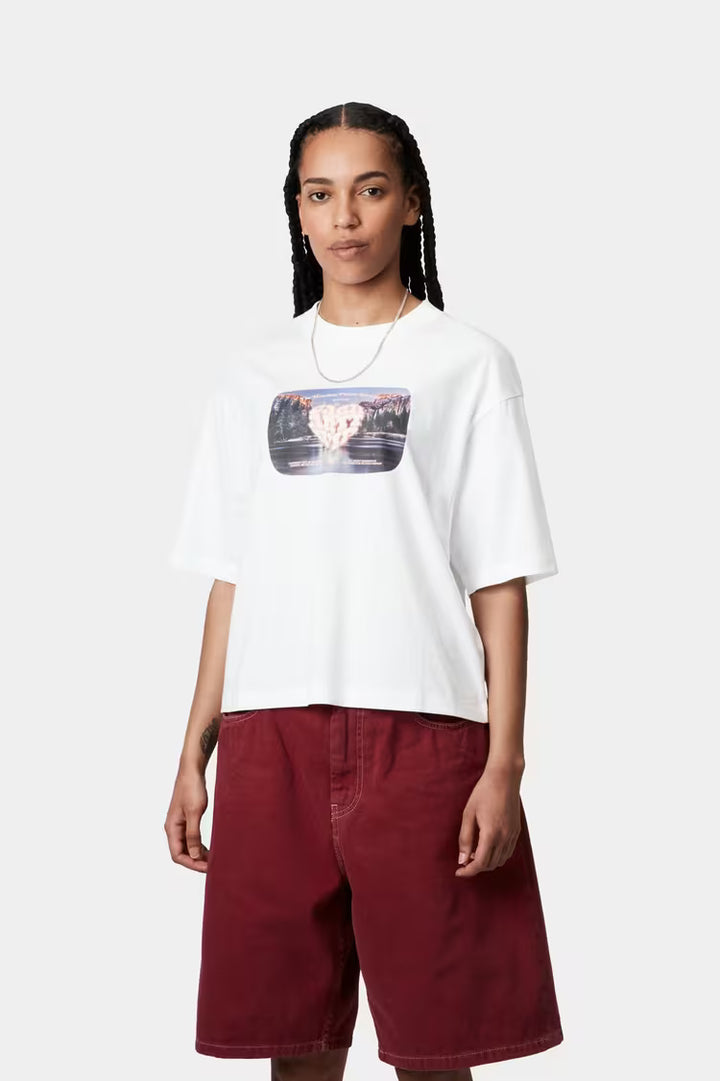 W' S/S Greatest Flicks T-shirt White