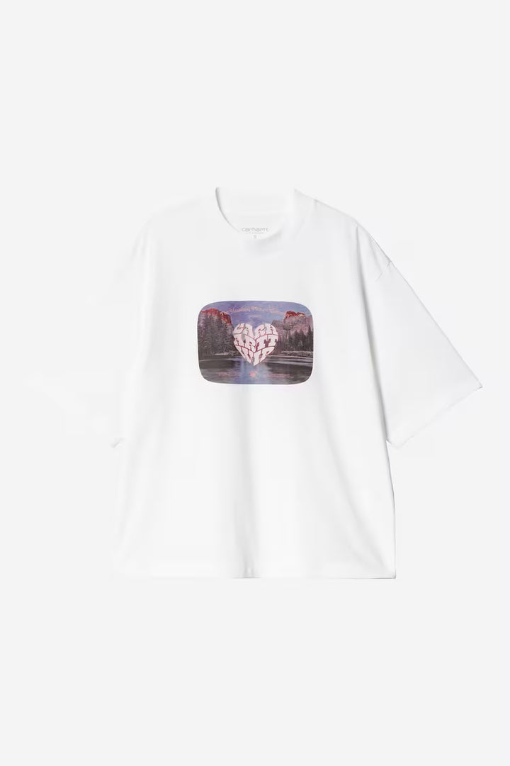 W' S/S Greatest Flicks T-shirt White